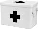 Flexzion First Aid Medicine Box Supplies Kit Organizer - Empty 13