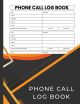 phone call log book | phone call log book for business | phone call planner | 8.5 