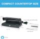 Safescan 50 UV Counterfeit Bill Detector, Small Footprint, Lightweight, Great for Bills, Credit Cards, Passports, IDs, Suitable for All Currencies, Powerful 9W UV Light, CE Certified, 3-Year Warranty