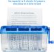 Standard A4 Paper Hand Shredder Portable Paper Shredder Manual Shredder Documents Paper Cutting Tool Home Office Desktop Stationery Blue