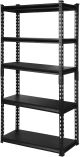 PACHIRA E-Commerce 5-Tier Garage Shelving Unit Heavy Duty Adjustable Storage Rack Metal Shelves for Kitchen, Garage, Office, 28