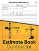 Estimate Book Contractor: Contractor Notebook Organizer with Job Estimate Quote Forms for Contractors, With Client Details & Contact Log | estimates ... For Taking Measurements & Inspection Notes Paperback – Organizer, September 22, 2022