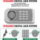 Home Safe Fireproof Waterproof,Fireproof Safe with Digital Keypad,Security Large Safe Box for Documents Money Gun and Other Personal Items(1.4 Cuft Black)