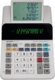 Sharp El-1501 Compact Cordless Paperless Large 12-Digit Display Desktop Printing Calculator That Utilizes Printing Calculator Logic