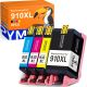 910 910XL Ink Cartridges for HP 910XL Black Ink Cartridges with HP Officejet 8025 8022 8035 8020 8028 8024 8031 8015 (1 Black 1 Cyan 1 Yellow 1 Magenta 4 Pack)