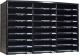 Storex Modular 24-Compartment Literature Organizer, Black, (61435U01C)