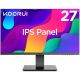 KOORUI 27 inch IPS High-Performance 75Hz 5ms 99% sRGB Office Monitor,Full HD(1920 x 1080p) 3-Side Borderless Computer Monitor,VGA/HDMI Port, Visioncare Blue light filter Non-flash screen